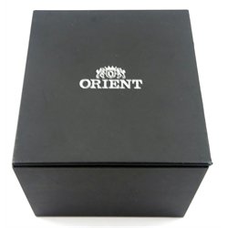  Orient automatic EM65-C5 CA stainless steel wristwatch Japanese movement boxed with guarantee   