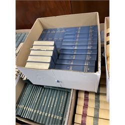 Large collection of law books, to include The All England Law Reports, Journal of Planning and Environment Law, Chambers Encyclopaedia, etc, in sixteen boxes 