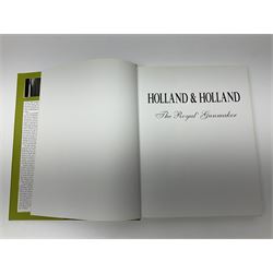 Dallas Donald: Holland & Holland The Royal Gunmaker The Complete History. 2003 Quiller Press; and three other books on guns by Diggory Hadoke - Hammer Guns in Theory and Practice. 2016; Vintage Guns for The Modern Shot. 2007; and The British Boxlock Gun & Rifle. 2012; all with dustjackets (4)