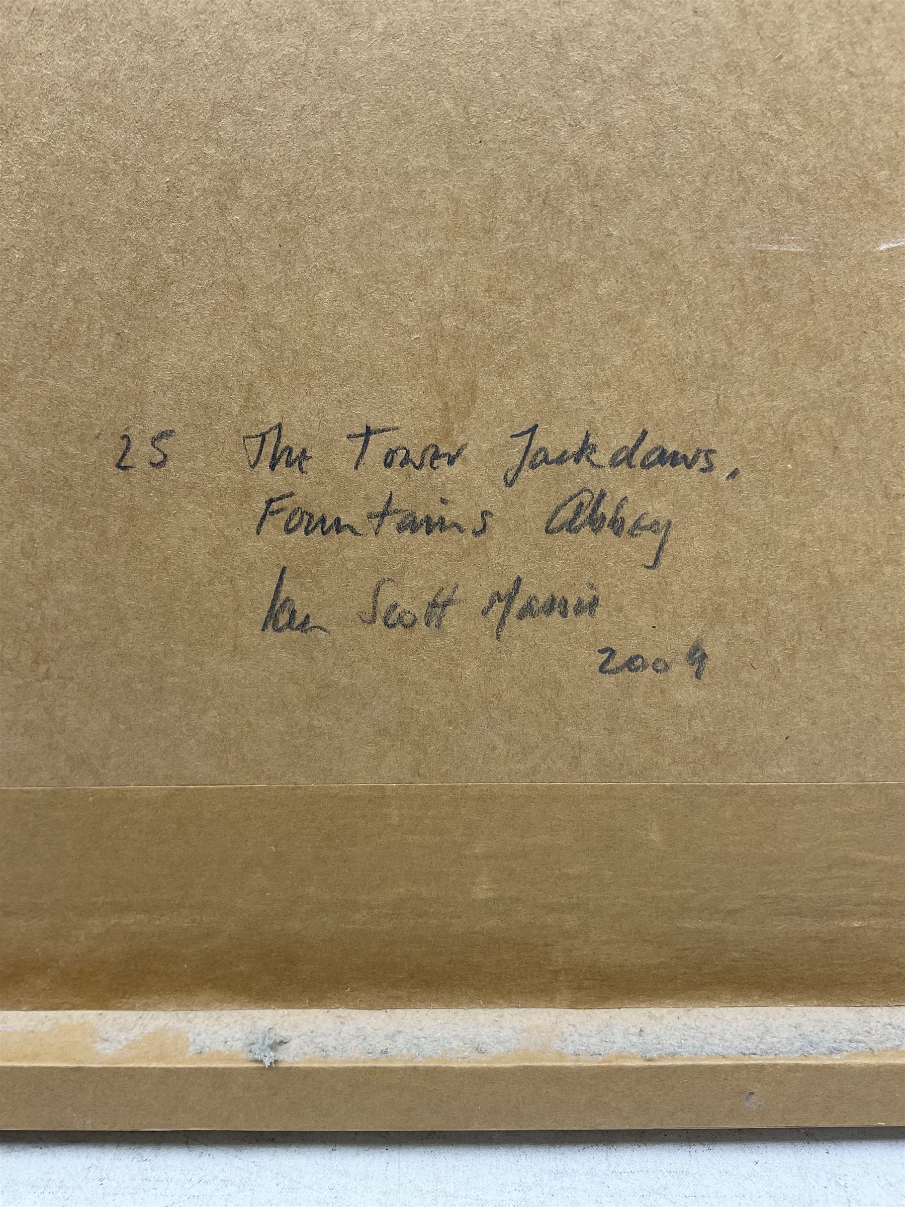 Ian Scott Massie (British 1952 -): 'Whitby by Moonlight', artist's proof screenprint signed and titled 34cm x 24cm 
Provenance: purchased by the vendor from Staithes Gallery in 2021