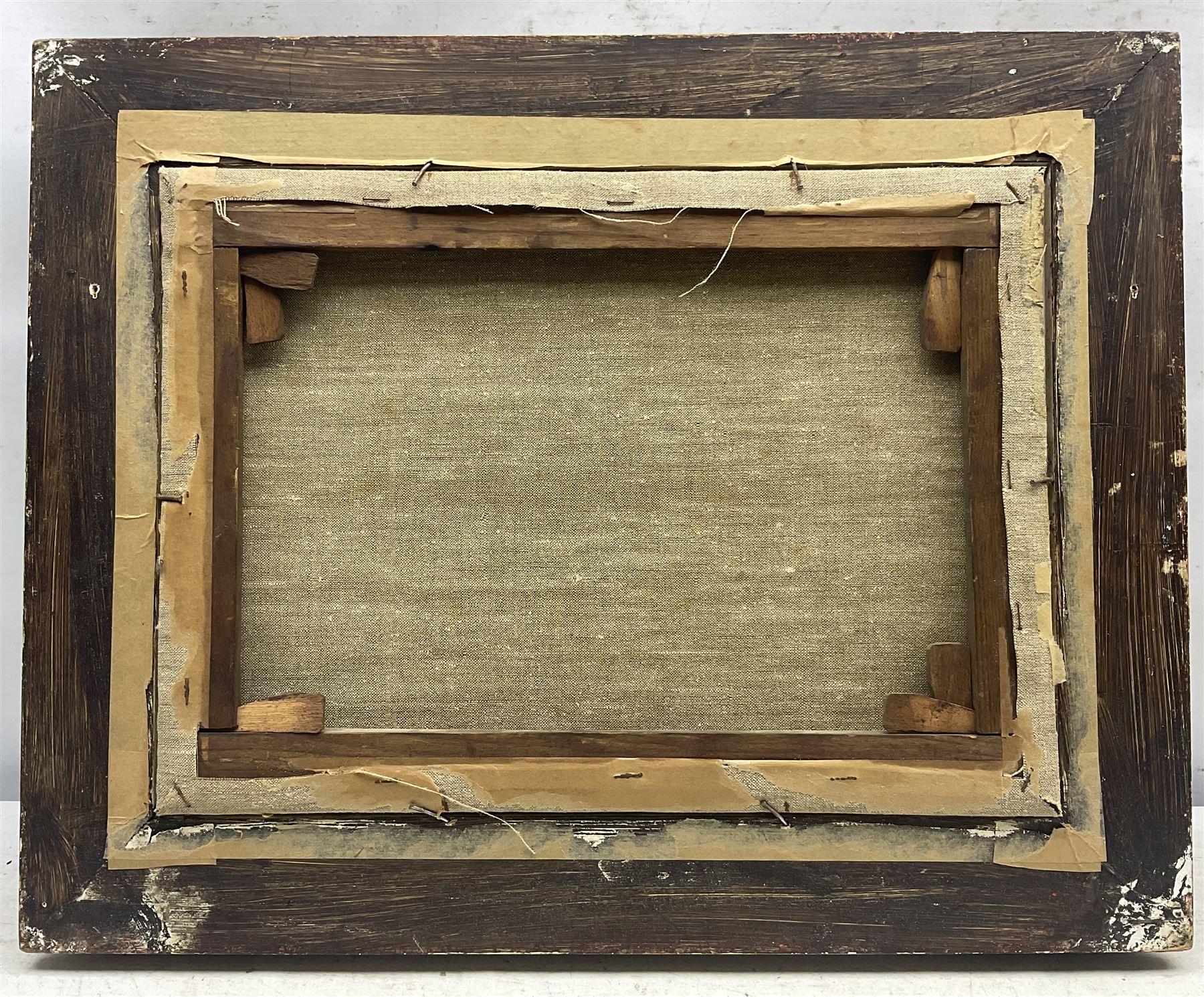 Michael Scholowei (Continental 19th/20th century) after Theodoor Rombouts (Flemish 1597-1637): 'The Card Players', oil on canvas signed 27cm x 38cm