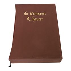 William Peterson: The Works of Geoffrey Chaucer, The Kelmscott Chaucer, Folio Society hard...