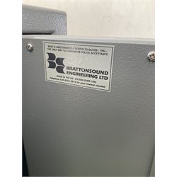 Brattonsound five leaver steel gun cabinet  - THIS LOT IS TO BE COLLECTED BY APPOINTMENT FROM DUGGLEBY STORAGE, GREAT HILL, EASTFIELD, SCARBOROUGH, YO11 3TX