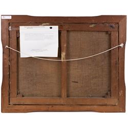 Jef Dutilleux (Belgian 1876-1960): Ships in Moonlight, oil on canvas signed 44cm x 59cm