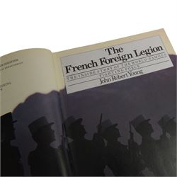 Collection of French Foreign Legion Reference books including Kepi Blanc Insignes, La Legion etrangere, French Foreign Legion Paratroopers, The French Foreign Legion
