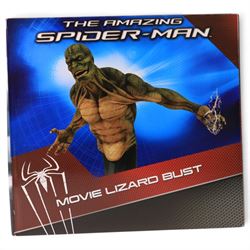 Three Diamond Select Toys The Amazing Spider-Man busts, comprising Movie Lizard, Movie Spider-Man and Movie Vigilante Spider-Man, all boxed