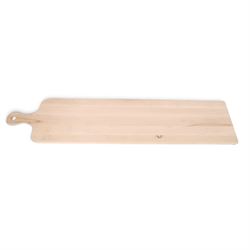 Three rectangular cheese boards/serving platter, together with another in the shape of a heart, largest L130cm 