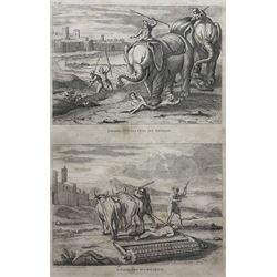 French School (19th century): Torture Scenes, set of eight engravings variously titled 30cm x 20cm (8)