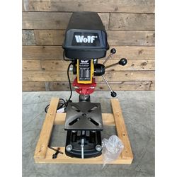 Wolf - bench mounted 9 speed pillar drill