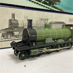 DJH Models - two kit built ‘00’ gauge models comprising K8 CR LMS BR Class 439 0-4-4T no.15189 locomotive in crimson and HR/LMS Jones Goods 4-6-0 no.103 locomotive and tender in HR green; in original boxes 