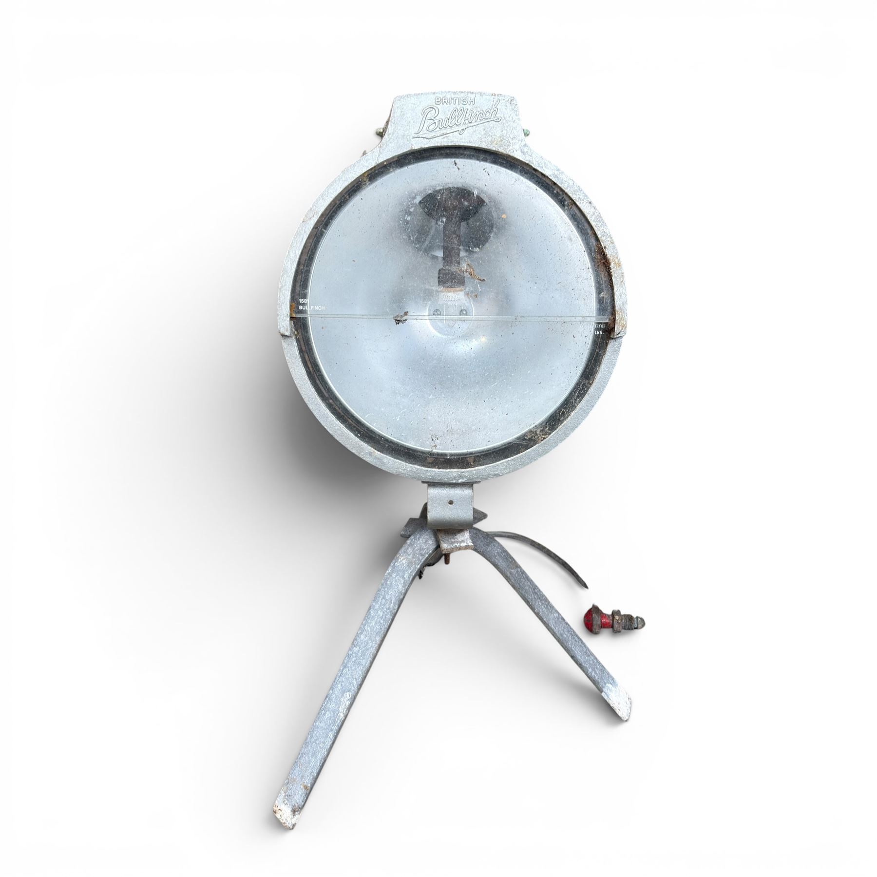 Bullfinch Lighting - collection of four gas floodlights on tripod bases (Small Stands)