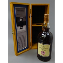  Glenfarclas Speyside Single Malt Scotch Whisky, aged 22 years, Limited Edition produced for 22nd Special Air Service Regiment, No.339 of 400, from cask 5102 of 1990 personally selected by RSM 22 SAS on 4th July 2012, 1ltr 46%vol, in wooden presentation case, 1btl   
