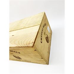 Chateau Ducla 2001 Bordeaux Superieur, 75cl, six bottles, in original wine crate