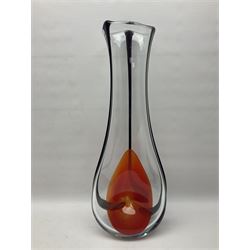 Svaja Scarlet Orchid vase, H59cm