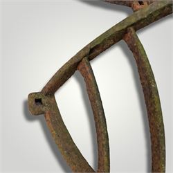 Pair of 19th Century large cast iron hay racks - THIS LOT IS TO BE COLLECTED BY APPOINTMENT FROM DUGGLEBY STORAGE, GREAT HILL, EASTFIELD, SCARBOROUGH, YO11 3TX