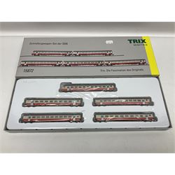 Trix Minitrix 'N' gauge - No.15872 Express Train Passenger five-car set; boxed