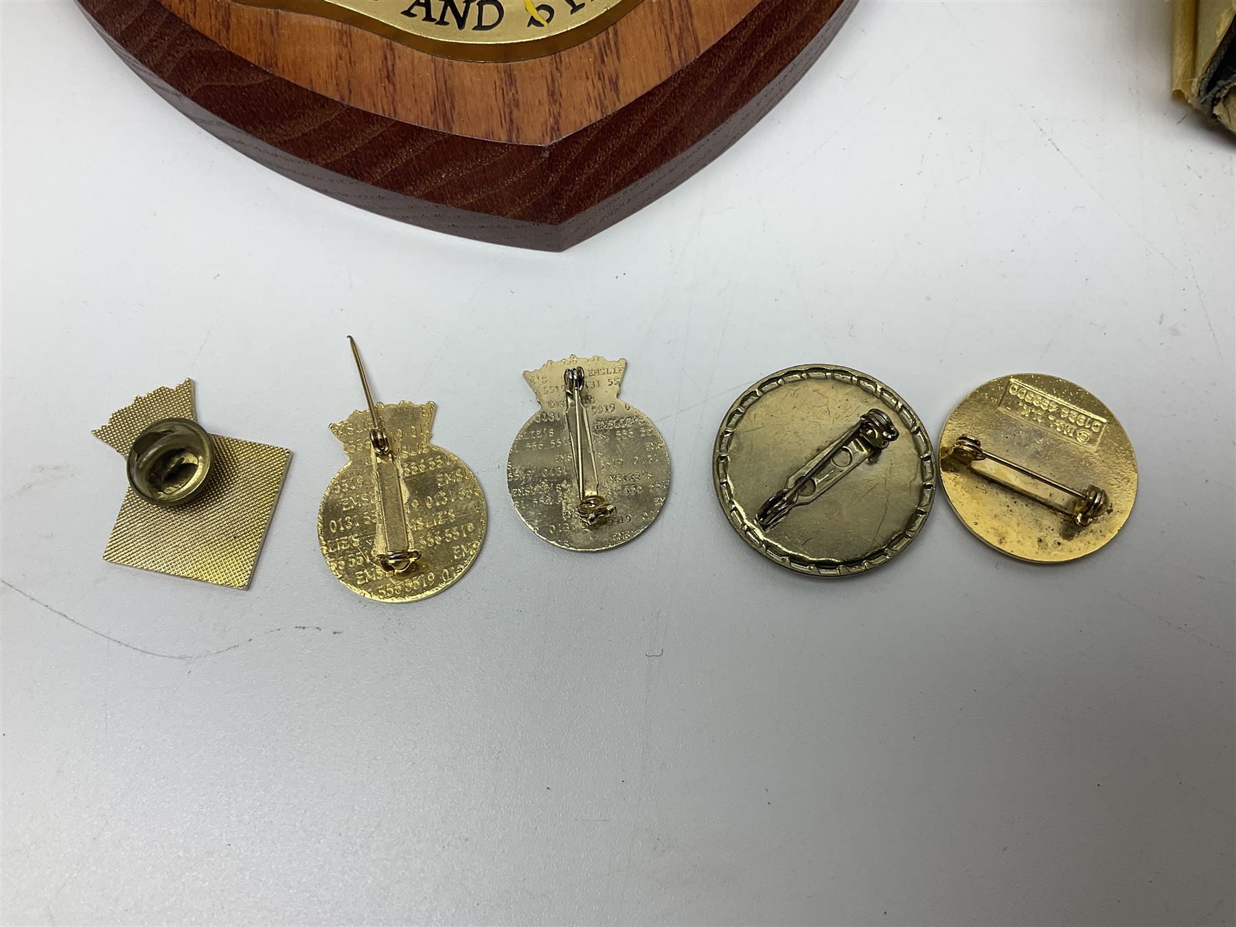 1949 Yangtze Incident HMS Consort casualty Naval General Service Medal with two clasps for Yangtze 1949 and Malaya awarded to D/SSX. 788562 J. Tootell A.B.R.N.; with four other medals comprising Republic of Korea War Service Medal, Eastern Service Medal, unofficial British and Commonwealth Occupation Forces Association Occupation of Japan medal and IFKVWA 40th Anniversary Medal; together with an archive of contemporary and later related items including Certificate of Service 1946-54, Recommendations for Advancement and Conduct Record Sheet 1946-53, Quartermasters History Sheet 1949-53, Destroyer Association China Station 1945-53 beret, later manuscript journal with his own account of the Yangtze incident etc, Joe's birth certificate details dated 1968, reprinted half-length portrait in uniform, Manual of Seamanship 1937, modern shield and framed crests, blazer badges and metal badges and a copy of Loyal & Steadfast - The Story of HMS Consort 2008, which gives details of how Joe Tootell received his wounds, the extract reads ' When Consort came under fire a short time later it was a strange, perhaps unreal experience for many of the crew who had never seen action before. Ordinary Seaman Joe Tootell was in the wheelhouse. 'I could not see the action. We could hear the ship taking severe punishment. When the wheelhouse took a direct hit, killing the coxwain, Chief Petty Officer Gurney, and myself receiving multiple shrapnel wounds, the steering mechanism was put out of action.'