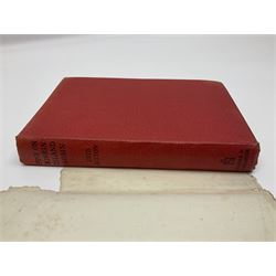 Blyton Enid: Five on Kirrin Island Again, first edition, Hodder & Stoughton, 1947, colour frontispiece, tinted plates and plain illustrations to text, pictorial endpapers, original red boards lettered in black in dust jacket (6/-, with telescope the wrong way round)