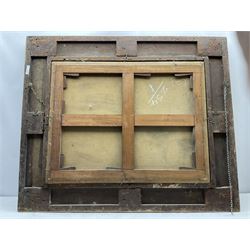 Dutch School (18th/19th century): Still Life of Flowers in a Vase, oil on canvas signed with monogram 90cm x 70cm