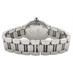 Cartier Must de Cartier 21 ladies stainless steel quartz wristwatch, Ref. 1340, serial No. PL156551, on original stainless steel strap, boxed with additional links 