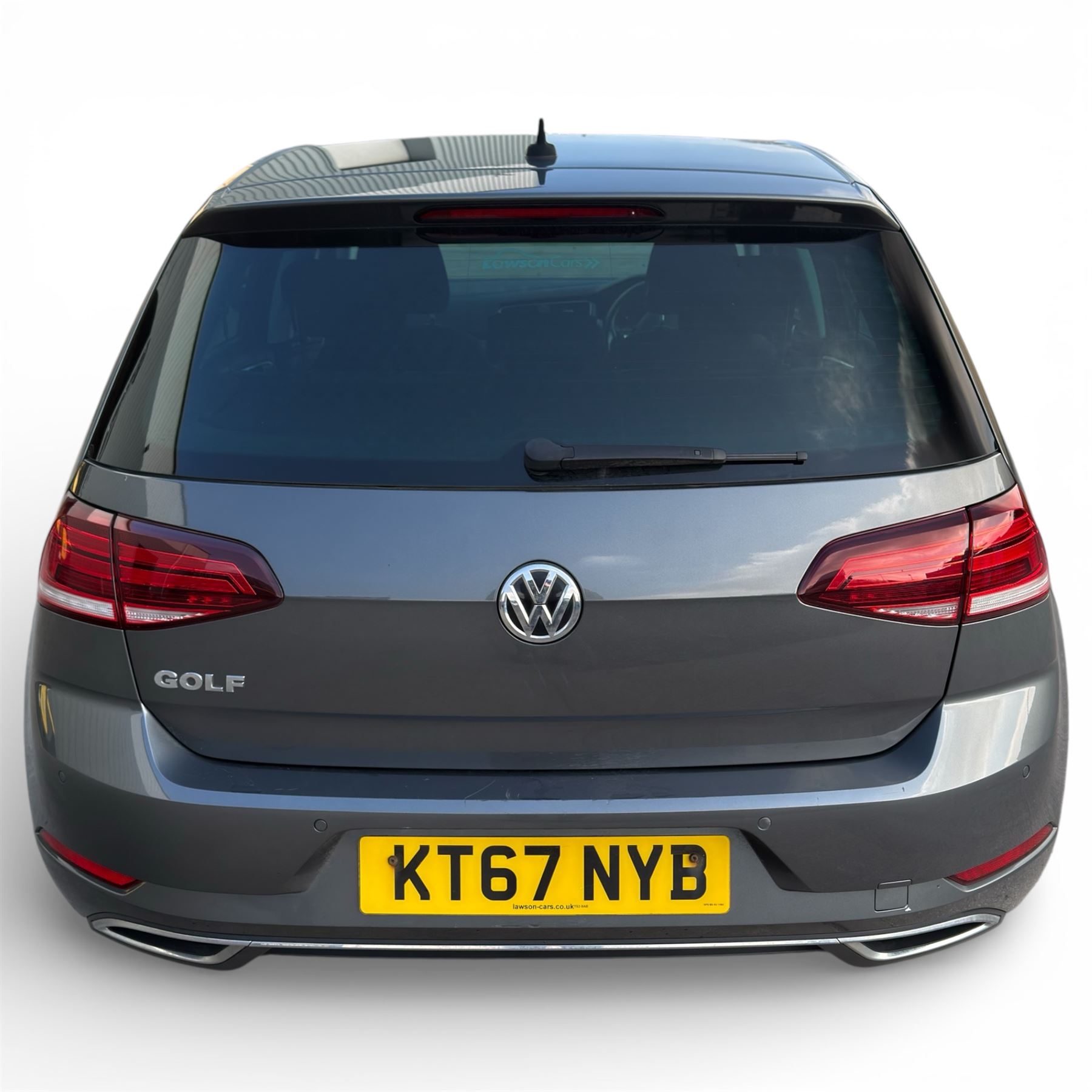 VW Golf, 2 Litre diesel, Automatic, 2018, Grey, MOT till 04/04/2026, 95.500 miles (KT67 NYB) - Car play, Parking sensors - this vehicle is subject to 10% plus VAT buyers premium (12% in total)