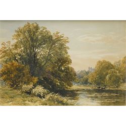 Edmund Morison Wimperis (British 1835-1900): Windsor Castle, watercolour signed with initi...
