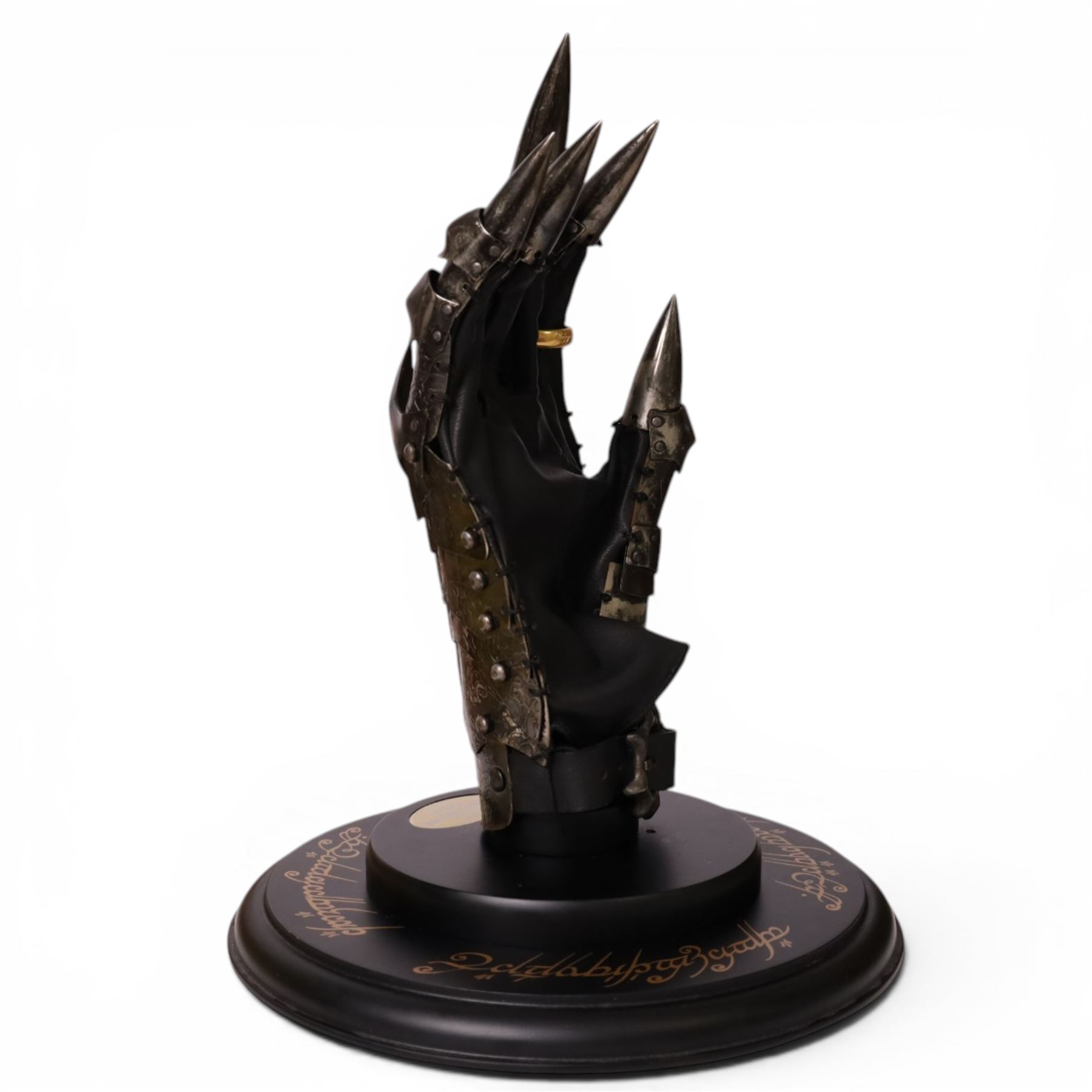 United Cutlery limited edition Lord of the Rings 'Gauntlet of Sauron' no. UC1411, with glass dome, boxed