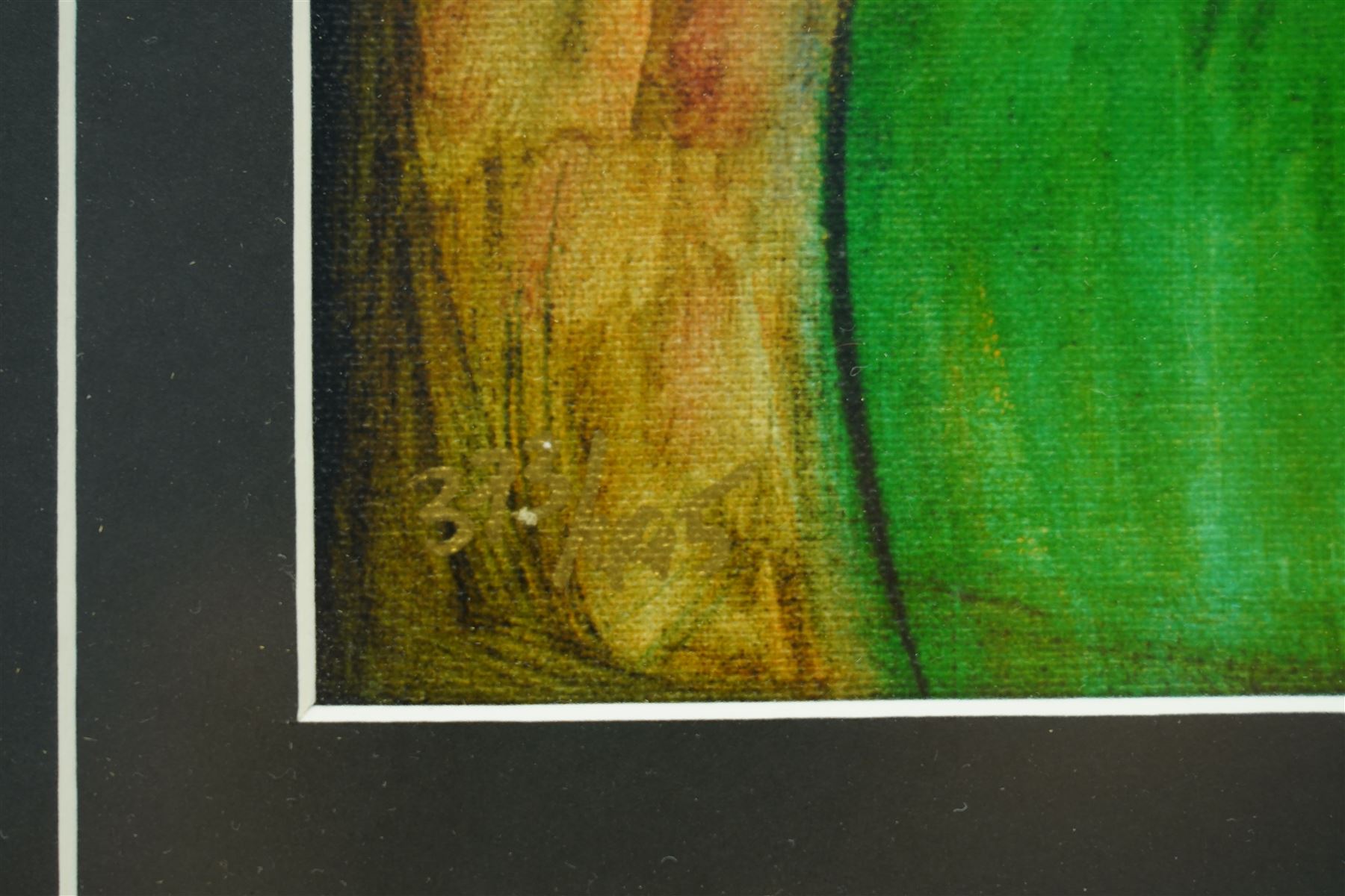 Jacqueline Holland Berkley (British 20th century): 'When We Were Together', limited edition print signed and numbered 373/495, 37cm x 51cm