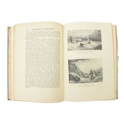 Rowntree, Arthur; 'The History of Scarborough', pub  London & Toronto J.M Dent & Sons Ltd, 1931 signed edition no. 536, in blue cloth with gilt vignette and lettering to spine