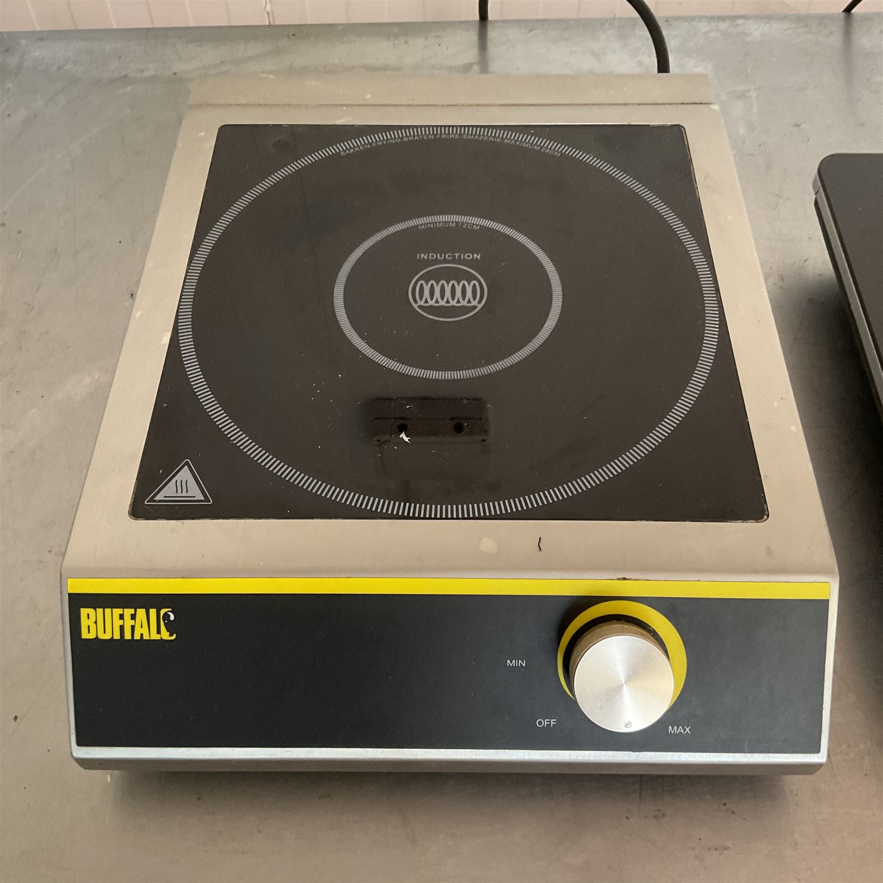Ambiano induction hob; and a Buffalo CE208 Induction hob (2) - THIS LOT IS TO BE COLLECTED BY APPOINTMENT FROM DUGGLEBY STORAGE, GREAT HILL, EASTFIELD, SCARBOROUGH, YO11 3TX