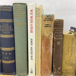 Collection of books, including Mr Tompkins in Wonderland, The Book of Artemas, Tobit Transplanted, The Polar Regions etc 