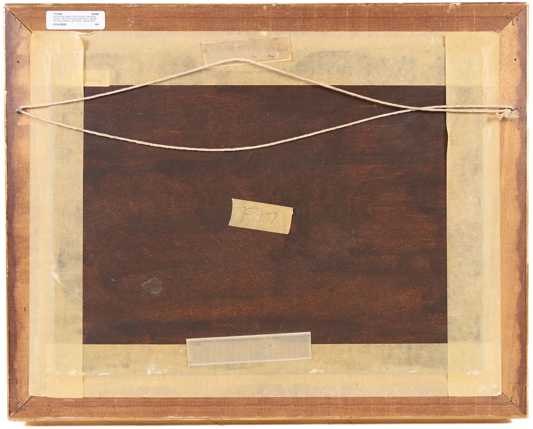 Continental School (20th Century): Shipping Scenes, two oils on panel and one on canvas variously signed in gilt frames, largest 29cm x 38cm (3)