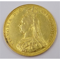  Queen Victoria 1887 gold full sovereign  