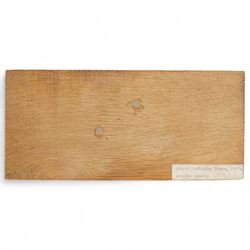 After Henry Moore (British 1898-1986): ‘Draped Reclining Woman', terracotta maquette sculpture, base marked with affixed catalogue label inscribed 'Draped Reclining Woman: 1957 Archive 0059424', W27cm H17cm