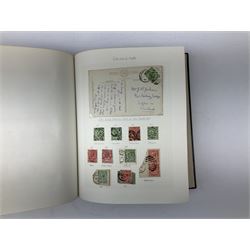 Specialised Great British duplex collection, well presented and annotated including examples on postcards and covers, housed in a loose leaf album