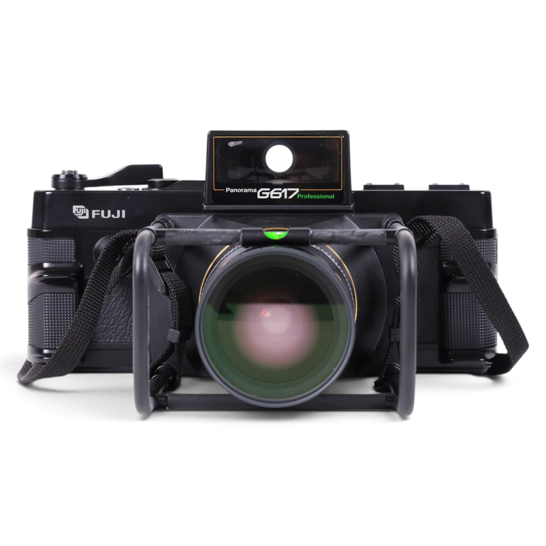 Fuji Panorama G617 Professional medium format camera, serial no. 6111450, with a Fujinon SW 1:8/105 lens, contained within original fitted carry case and cardboard box