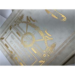 George C Williamson - 'The History of Portrait Miniatures' pub George Bell 1904, two volumes, limited edition of 520, cream and gilt boards, top edges gilt