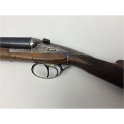 SHOTGUN CERTIFICATE REQUIRED: French Darne 12-bore side-by-side breech loading non-ejector double barrel shotgun with 70cm (27.5