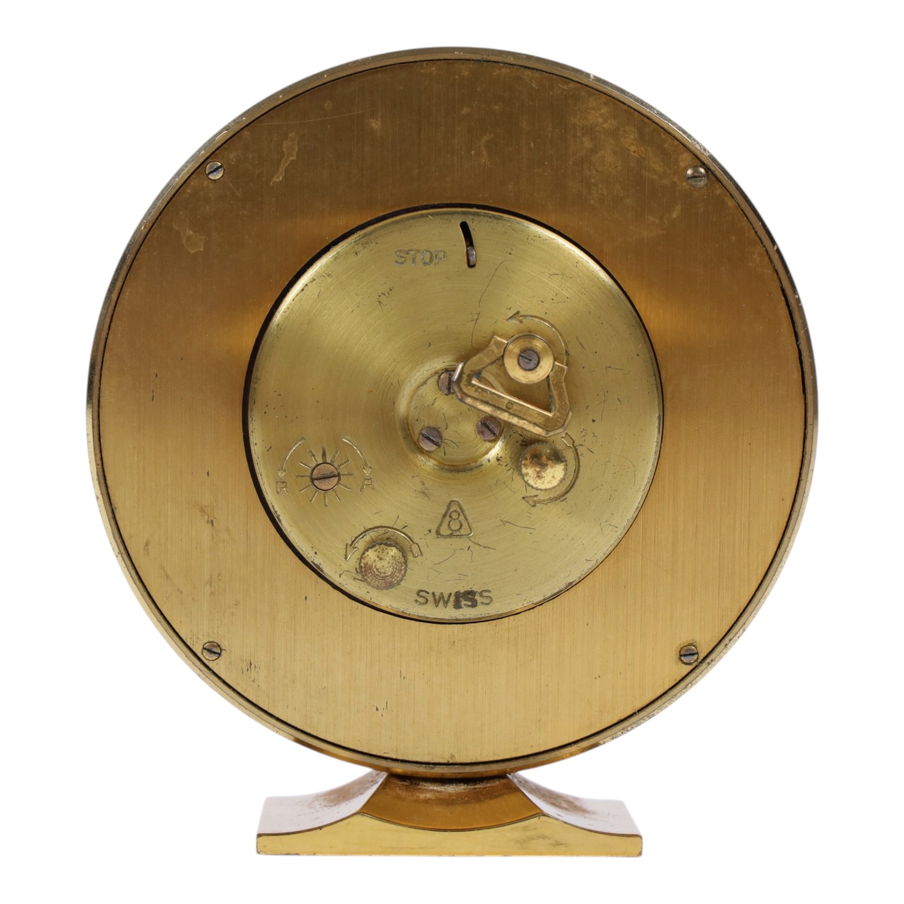Continental silver fob watch stamped 935, together with Swiss Hofman clock, Seiko and rotary watch 