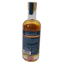 Spirit of Yorkshire Distillery, distillery projects maturing malts, full set of six, projects 001-004 70cl 46% vol and project 005, 006 50cl 46% vol