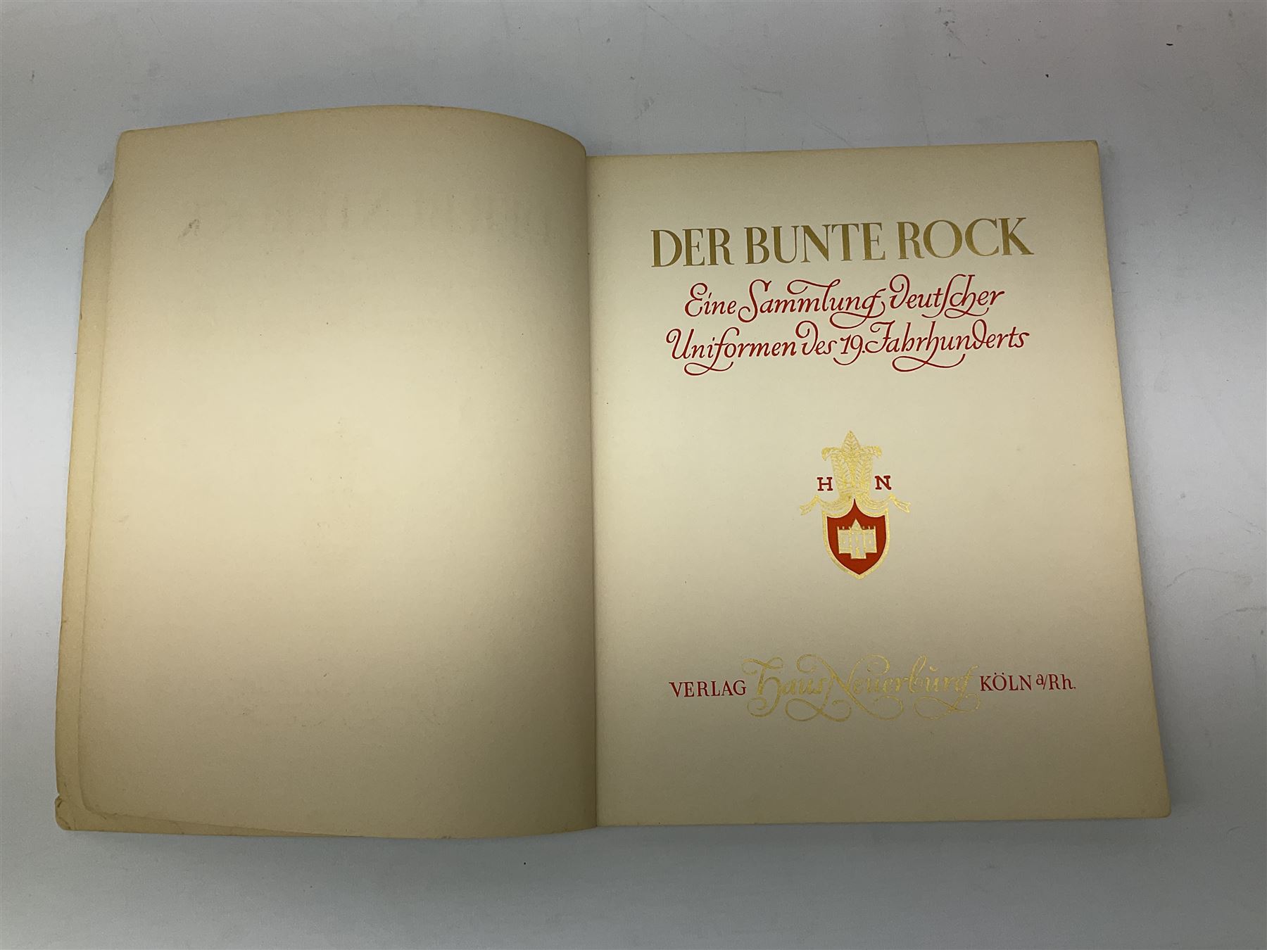 Magnus Laurie: The West Riding Territorials in the Great War. 1920: German Haus Neuerburg cigarette card album entitled Der Bunte Rock depicting 19th century military uniforms; French Chocolat Aiglon trade card album including some military costumes; and a cigarette card album, some of military interest (4)