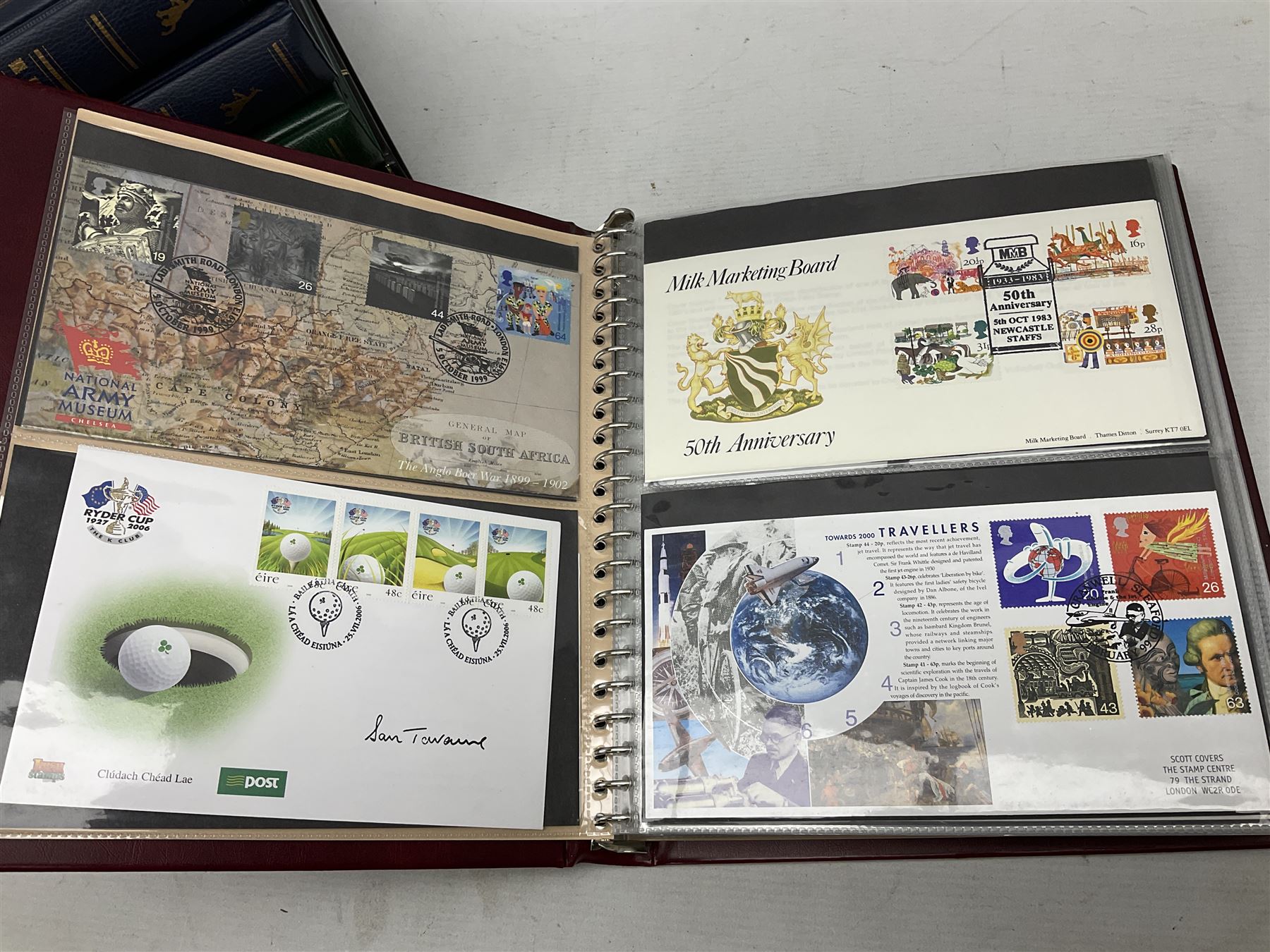 Stamps including first day covers relating to Diana Princess of Wales, small number of coin covers, Mercury 'Silk' covers, other first day covers many with printed address and special postmarks, Australia, Barbados, British Honduras, Germany, Jamaica and other World stamps, housed in albums, folders and loose, in one box