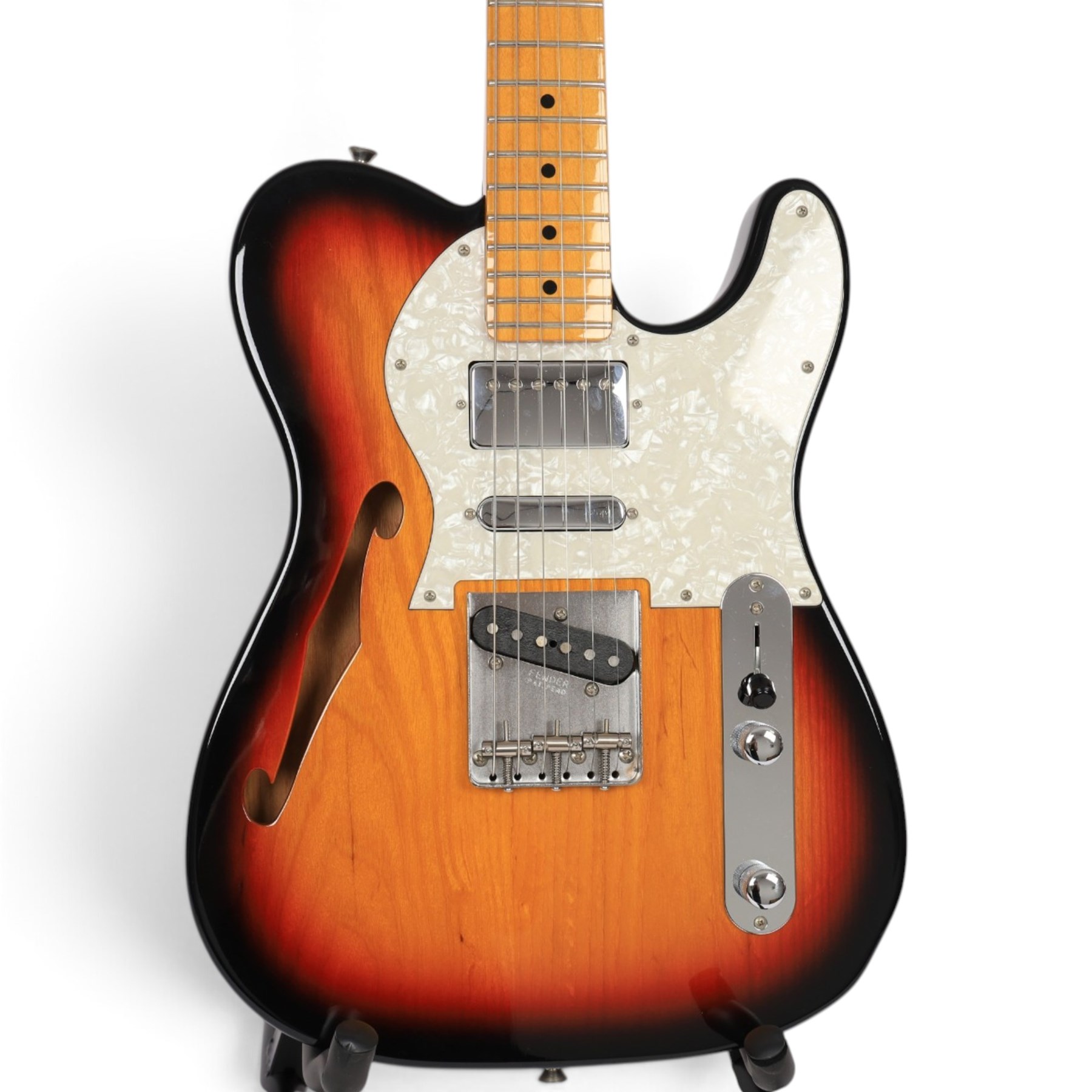 Fender Japan TN-SPL J Craft Thinline Special Telecaster electric guitar. serial no. T047201, circa 1994/5, L97cm, in soft case