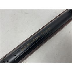 BSA Meteor .22 cal. air rifle with break-barrel action, serial no.TH80547, L106.5cm overall; in original box with accessories. NB: AGE RESTRICTIONS APPLY TO THE PURCHASE OF AIR WEAPONS.