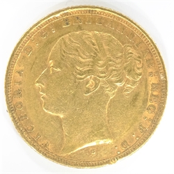  1885 gold full sovereign  
