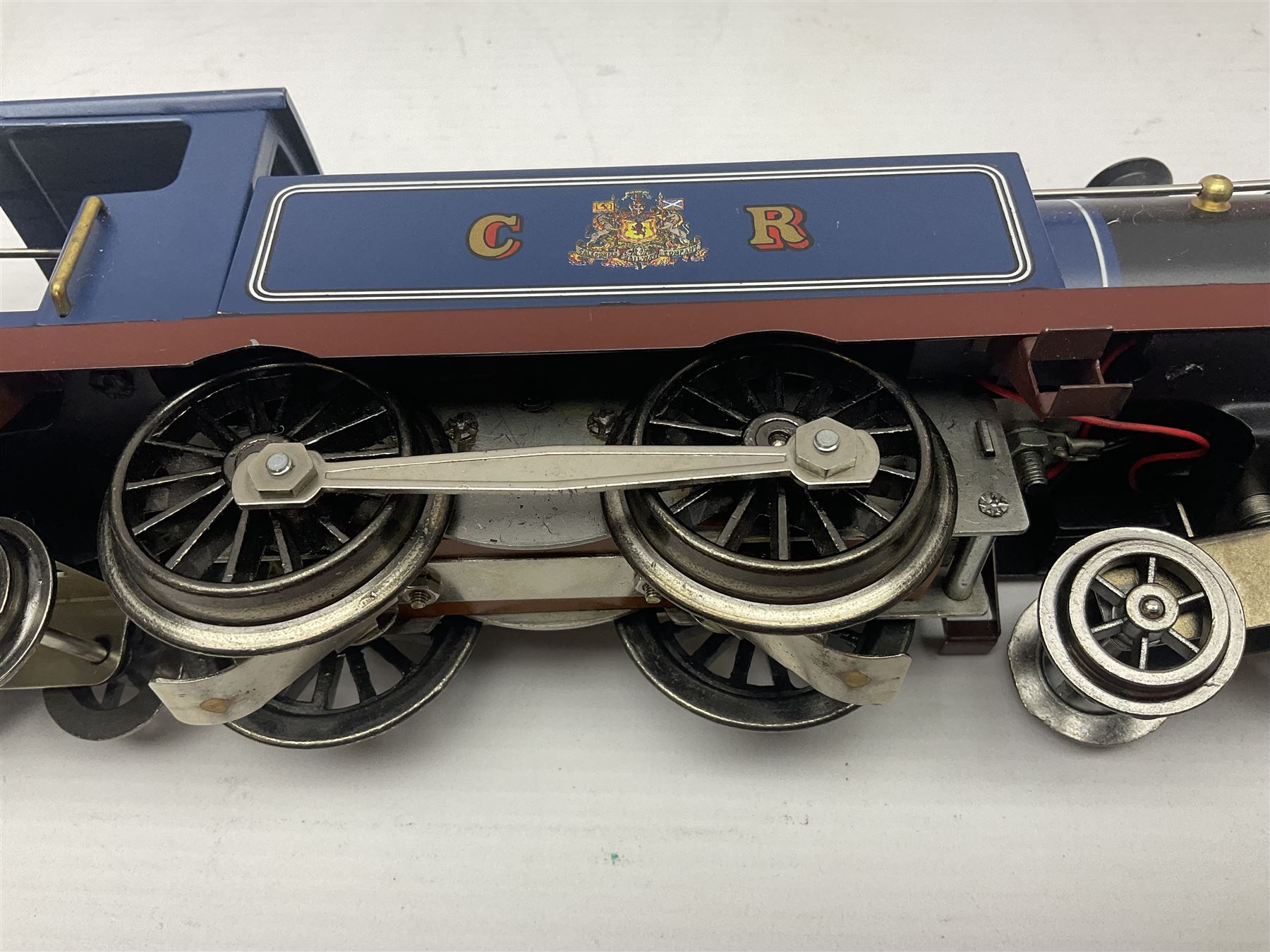 Ace Trains '0' gauge - C1/CR Caledonian Railway 4-4-4 tank locomotive; in plain brown box with Ace Trains labels and packaging