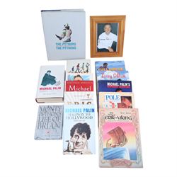 Collection of Michael Palin books, to include 'Travelling to Work - Diaries 1988-98' 'Hemi...