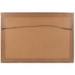 Paul Marny (French/British 1829-1914): Rough Seas off 'Filey Brigg', watercolour signed and titled 38cm x 65cm