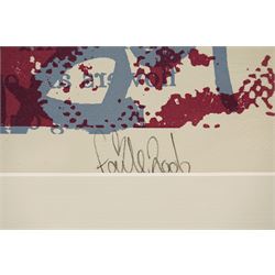 Patrick McNiel (American Contemporary) and Patrick Miller (American Contemporary) 'Faile': Macbeth, limited edition coloured screenprint signed dated 2006 and numbered 158/250 in pencil 66cm x 47.5cm