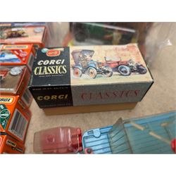 Collection of boxed Matchbox and Dinky Toys diecast vehicles, including Corgi Classics The World of Wooster, together with an unboxed Chipperfields Circus 1139 Scammel MK3